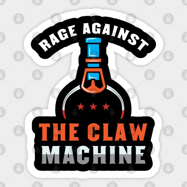 Claw Machine Sticker by Design Seventytwo